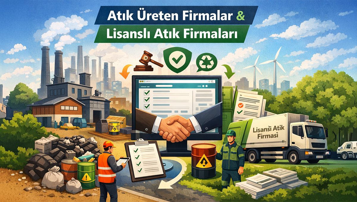 Atık Üreten Firmalar ve Lisanslı Atık firmaları